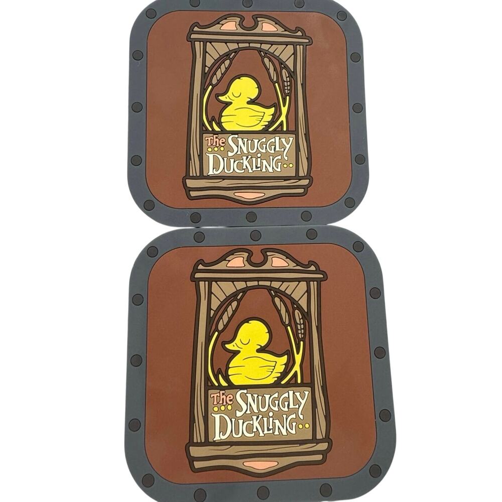 Disney Sea Tokyo Tangled The Snuggly Duckling Coasters (2)